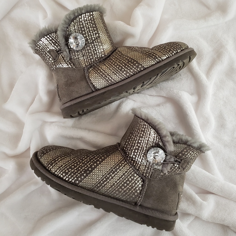gray UGG boots